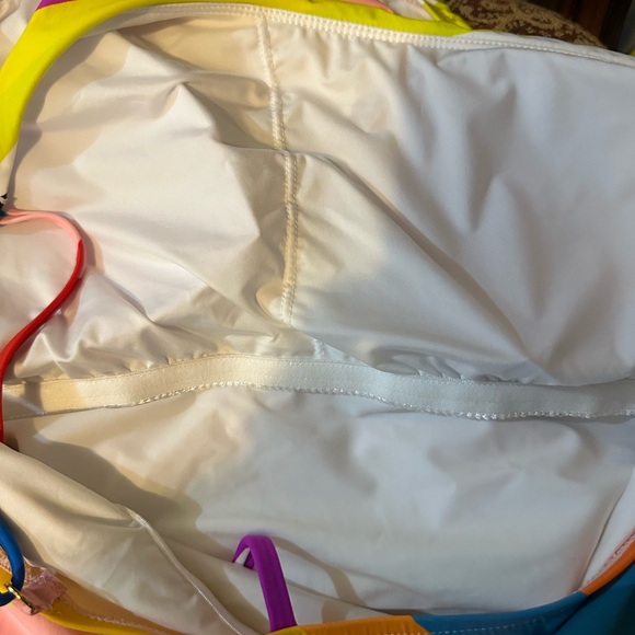 La Blanca  Size 16 Sunscape Striped One-Shoulder One-Piece Swimsuit - Picture 4 of 7